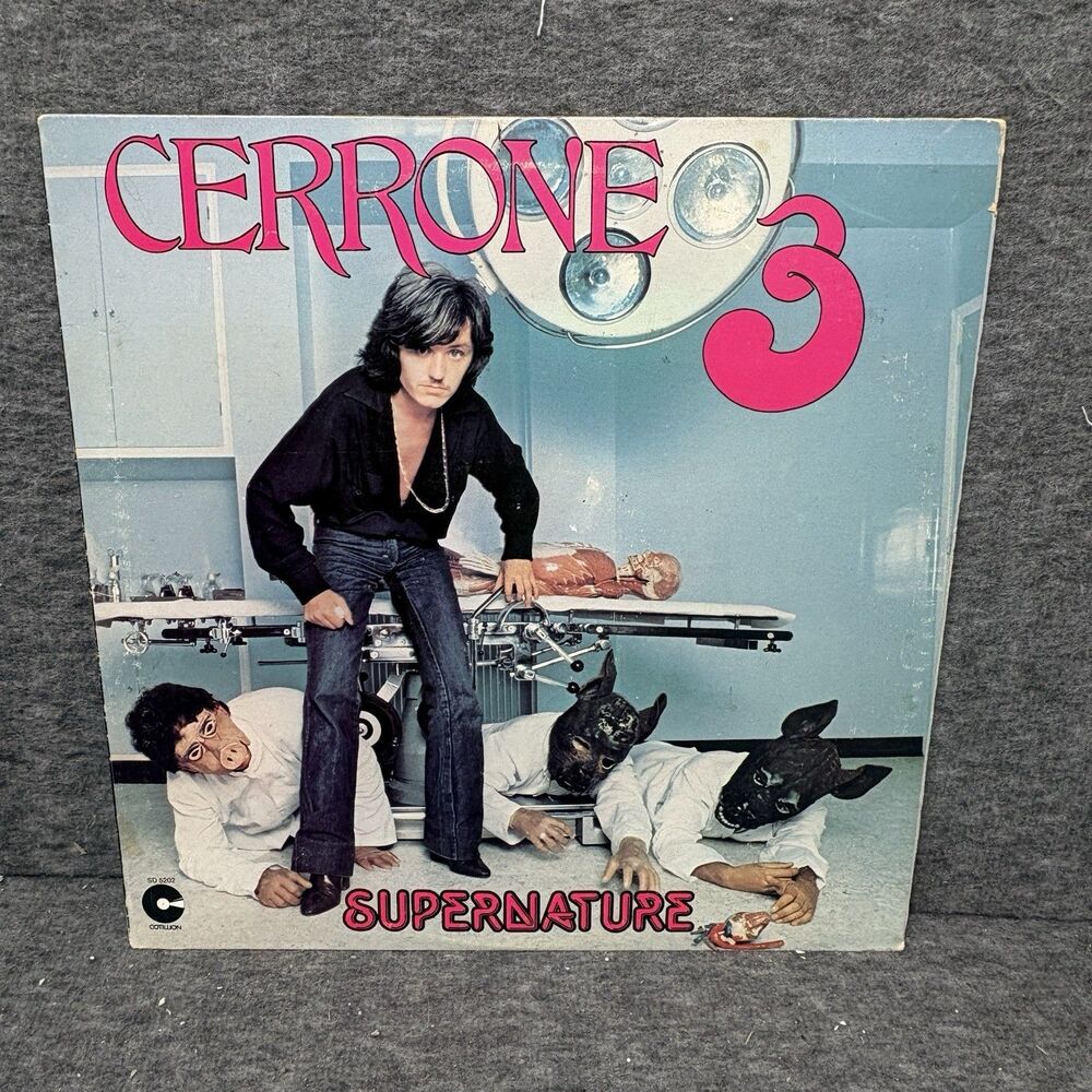Cerrone 3 "Supernature" 1977 Vinyl Disco LP Record